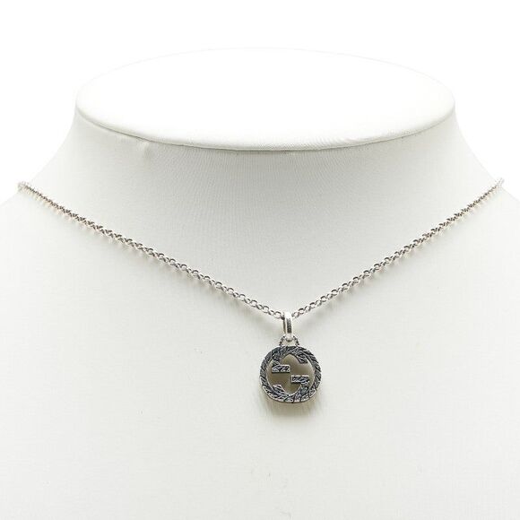 Gucci Interlocking G Arabesque SV925 Necklace - Picture 8 of 8